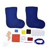 DIY Non-woven Fabric Christmas Sock Kits DIY-Q031-02H-2