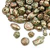 Antiqued Acrylic Beads AC-CBAAA05-01B-2