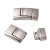 304 Stainless Steel Bayonet Clasps STAS-G143-34P-1