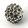 Alloy Rhinestone Beads RB-A034-10mm-A12S-1