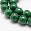 Natural Malachite Beads Strands G-F461-05-12mm-3