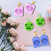 Silicone Clay Texture Mat AJEW-WH0447-036-4