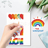 8 Sheets 8 Styles PVC Waterproof Wall Stickers DIY-WH0345-056-3