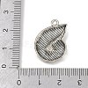 Tibetan Style Alloy Pendants PALLOY-V008-01B-AS-3