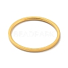 Ion Plating(IP) 304 Stainless Steel Simple Plain Band Finger Ring for Women Men RJEW-F152-05G-C-2