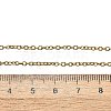 304 Stainless Steel Cable Chain Necklace Making X-STAS-P045-01G-A-4