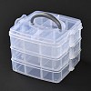 Rectangle Portable PP Plastic Detachable Storage Box CON-D007-02A-2