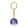 Water Plant Elf Series Alloy Enamel Pendant Keychains KEYC-JKC00600-4