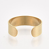 304 Stainless Steel Cuff Rings STAS-T045-22A-G-2