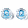 Transparent Clear Acrylic Beads MACR-N008-56Q-3