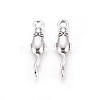 Tibetan Style Zinc Alloy Pendants PALLOY-F248-013AS-1
