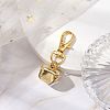 Iron Bell Pendant Decoration HJEW-JM02227-02-2