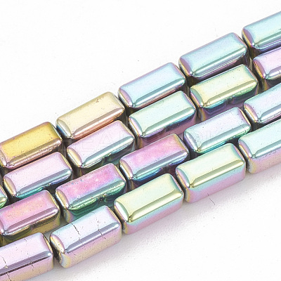 Electroplate Non-magnetic Synthetic Hematite Beads Strands G-N0322-11B-1