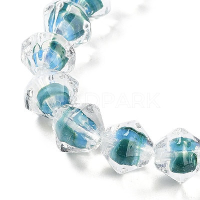 Handmade Lampwork Beads Strands LAMP-Q036-03B-1