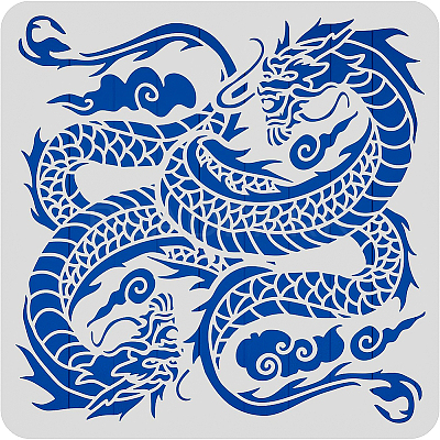 Large Plastic Reusable Drawing Painting Stencils Templates DIY-WH0172-765-1