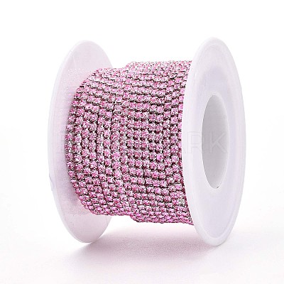 Iron Rhinestone Cup Chains CH-T006-02A-01-1