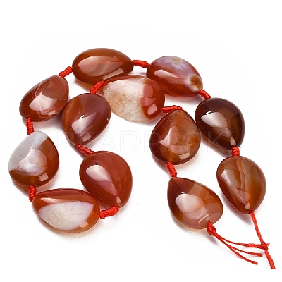 Natural Red Agate Beads Strands GG-CBAB9C6-C01-01-1