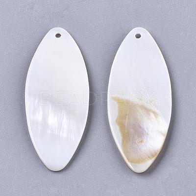 Freshwater Shell Pendants SHEL-S274-83-1