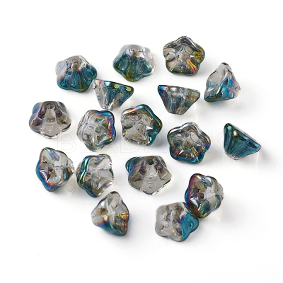 Electroplate Glass Beads X-EGLA-I012-A-1