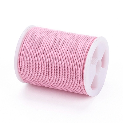 Round Waxed Polyester Cord X-YC-G006-01-1.0mm-05-1