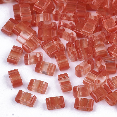 2-Hole Glass Seed Beads SEED-S023-38B-04-1
