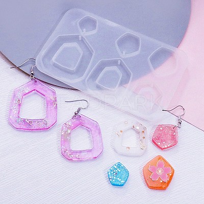 DIY Pendant Silicone Molds LS-DIY-E065-07H-1