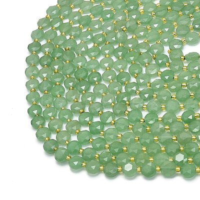 Natural Green Aventurine Beads Strands G-C116-A37-02-1