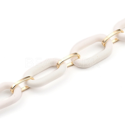 Handmade Acrylic Cable Chains AJEW-JB00713-05-1