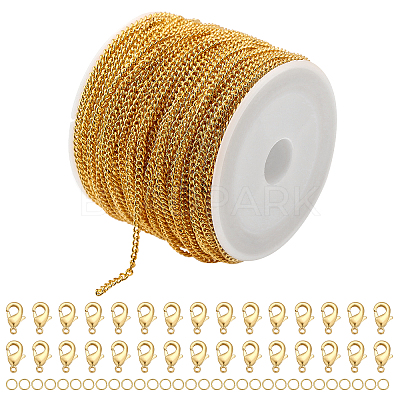 DIY Chain Bracelet Necklace Making Kit DIY-CA0006-08-1
