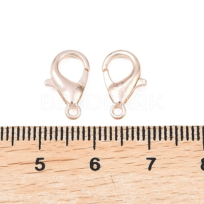 Zinc Alloy Lobster Claw Clasps E105-RG-1
