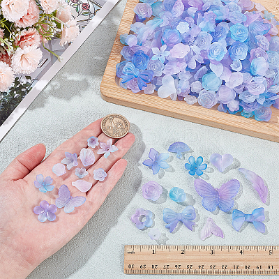 200G Transparent Acrylic Beads OACR-NB0001-53C-1
