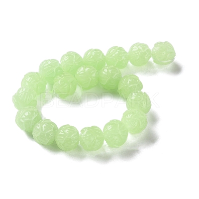 Synthetic Coral Carved Beads Strands CORA-XCP0001-01-1
