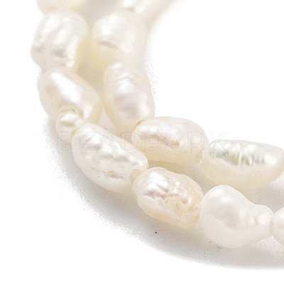 Natural Keshi Pearl Cultured Freshwater Pearl Beads Strands PEAR-P062-19-1