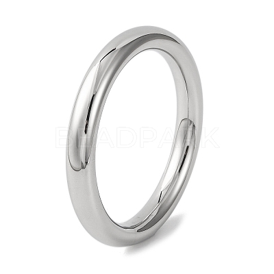 Plain 304 Stainless Steel Bangles for Women BJEW-B104-32C-P-1