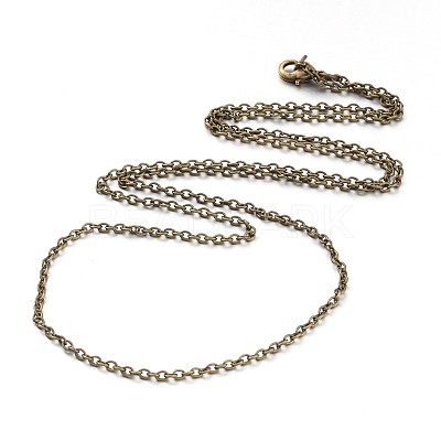 Iron Cable Chain Necklace Making NJEW-JN01385-01-1