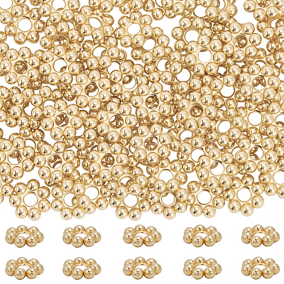 80Pcs 304 Stainless Steel Spacer Beads STAS-BBC0008-27D-G-1