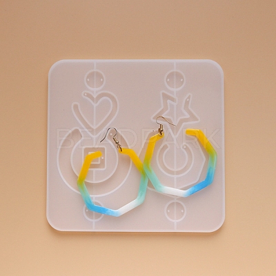 Earring Pendant Silicone Molds DIY-L023-30-1