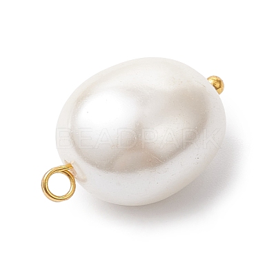 Shell Pearl Pendants PALLOY-JF04652-01-1