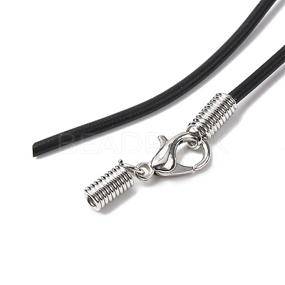 Rubber Necklace Cord Making NFS045-3-1