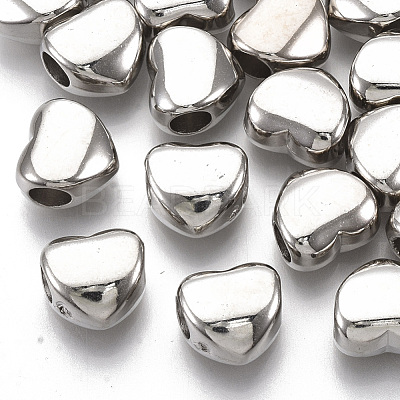 Plating ABS Plastic European Beads KY-T019-24-1