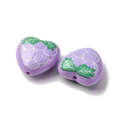 Opaque Acrylic Beads MACR-V001-01G-1