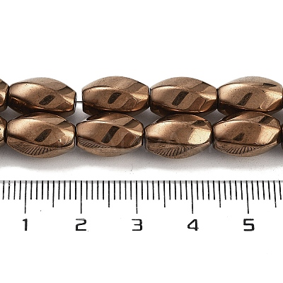 Synthetic Magnetic Hematite Beads Strands G-P545-G01-01D-1