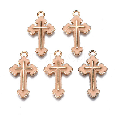 Alloy Enamel Pendants ENAM-S121-059J-1