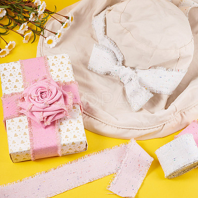 9 Yards 3 Colors Flat Cotton Ribbon OCOR-TA0001-59-1