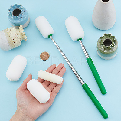 5Pcs 5 Styles Telescopic Sponge Cup Brush DIY-HY0002-43-1