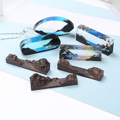 Unfinished Sandalwood Mountain DIY-E032-01D-1