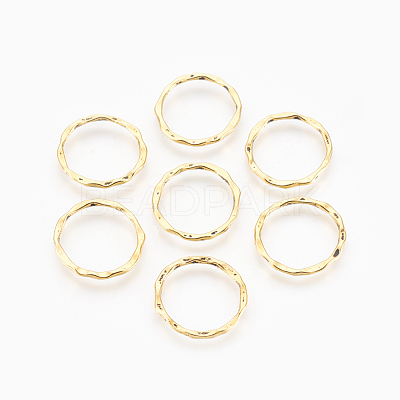 Tibetan Style Linking Rings PALLOY-A017-AG-LF-1