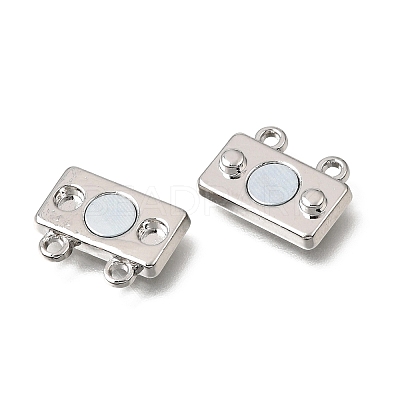 2-Strands Brass Magnetic Clasps KK-CBA9C94-01A-P-1
