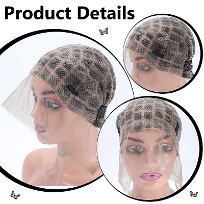 Fibre Wig Hair DIY-WH0750-332B-1