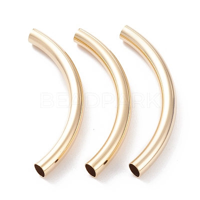 Brass Tube Beads X-KK-Y003-88C-G-1